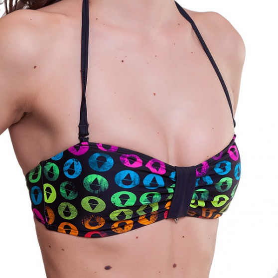 Stroje kąpielowe dla kobiet 69SLAM Bikini Top Bandeau Pogs