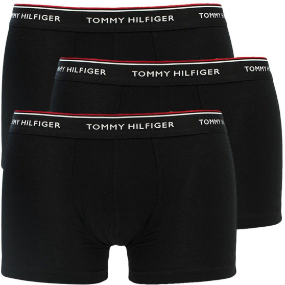 3PACK bokserki męskie Tommy Hilfiger czarny ponadwymiarowy (1U87905252 990)