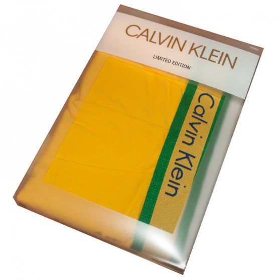 Bokserki męskie Calvin Klein żółty (NB1443A-3BZ)