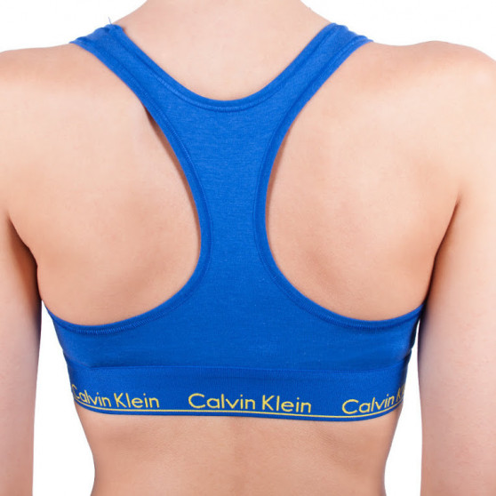 Biustonosz damski Calvin Klein niebieski (F3785E-PZ6)