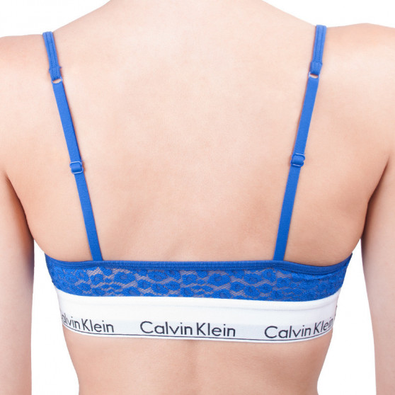 Biustonosz damski Calvin Klein niebieski (QF4691E-PZ6)