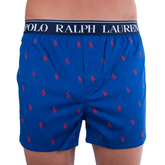 Bokserki męskie Ralph Lauren niebieski (714637442011)