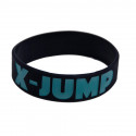 Gumowa bransoletka X-jump czarna