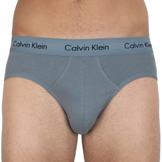3PACK slipy męskie Calvin Klein wielokolorowe (U2661G-RSZ)