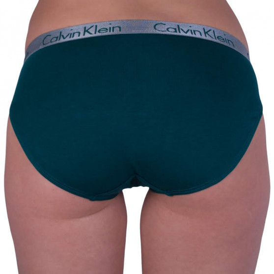 Majtki damskie Calvin Klein zielone (QD3540E-DKC)