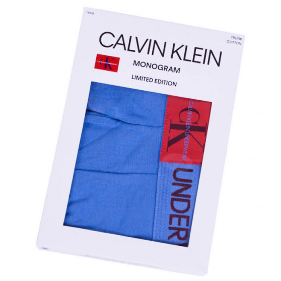 Bokserki męskie Calvin Klein niebieski (NB1678A-PWB)