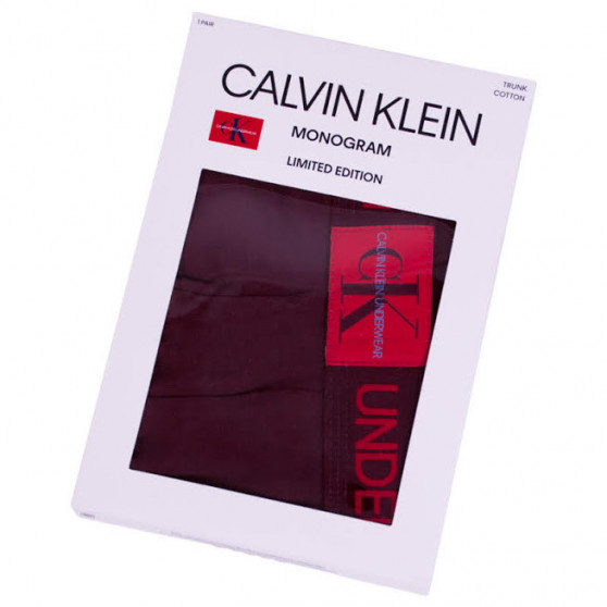 Bokserki męskie Calvin Klein czerwony (NB1678A-XP2)