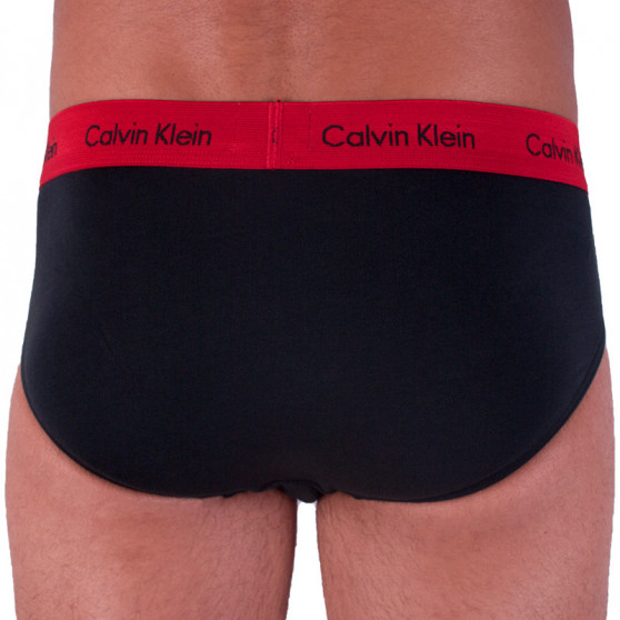 3PACK slipy męskie Calvin Klein czarny (U2661G-SXZ)