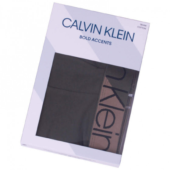 Bokserki męskie Calvin Klein zielony (NB1680A-TBY)