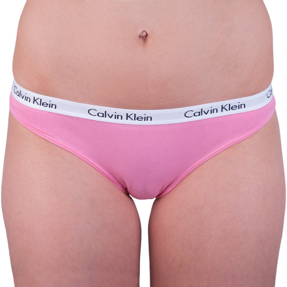Majtki damskie Calvin Klein różowy (D1618E-UO6)
