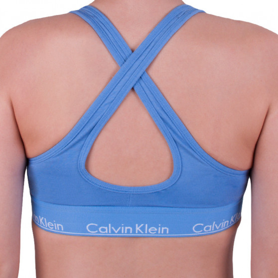 Biustonosz damski Calvin Klein niebieski (QF1654E-PWB)