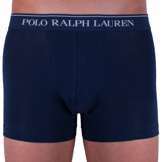 3PACK bokserki męskie Ralph Lauren niebieski (714513424010)