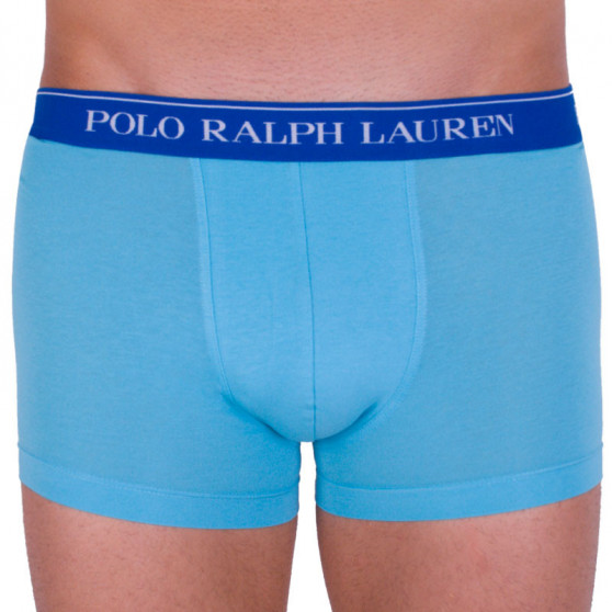 3PACK bokserki męskie Ralph Lauren niebieski (714662050011)