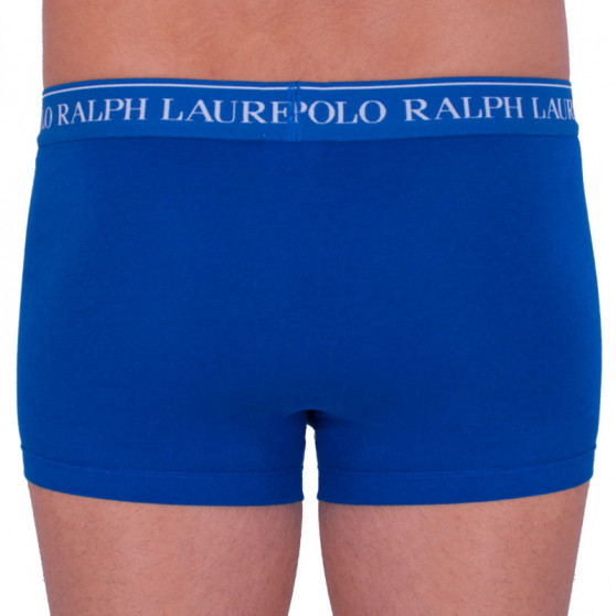 3PACK bokserki męskie Ralph Lauren niebieski (714662050011)