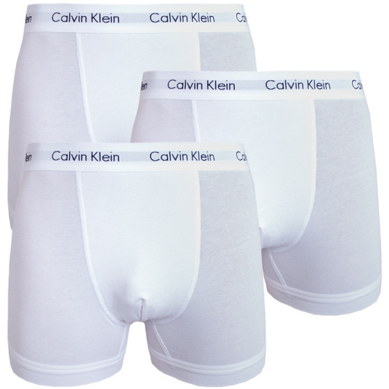 3PACK bokserki męskie Calvin Klein biały (U2662G-100)