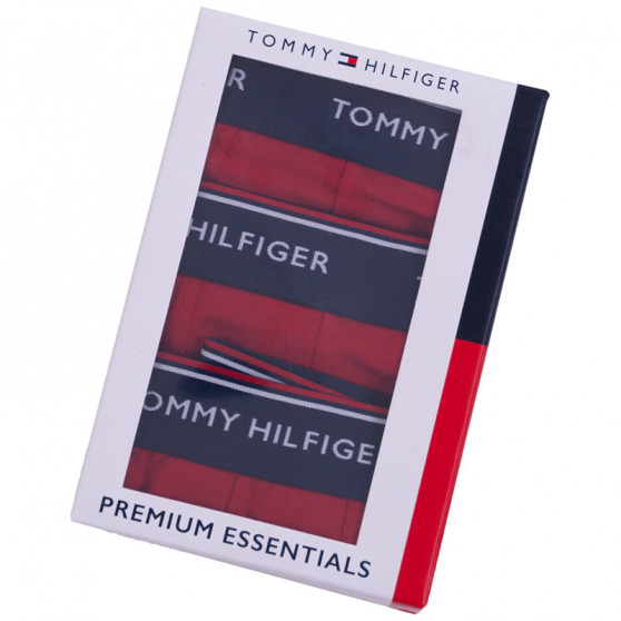 3PACK bokserki męskie Tommy Hilfiger czerwony (1U87903842 600)
