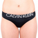 Stringi damskie Calvin Klein czarny (QF5184E-001)