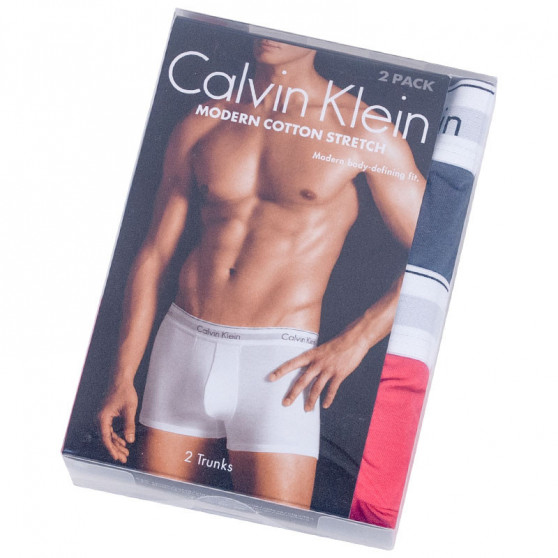 2PACK bokserki męskie Calvin Klein wielokolorowe (NB1086A-KGQ)