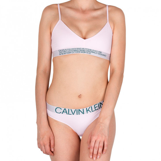Stringi damskie Calvin Klein różowe (QF5184E-AUY)