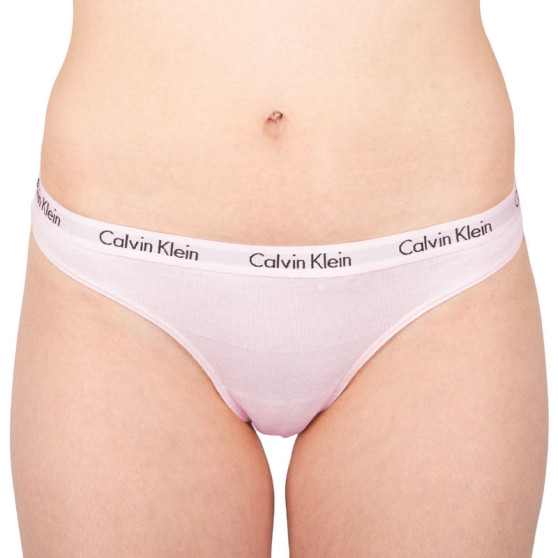 Stringi damskie Calvin Klein różowe (D1617E-2NT)