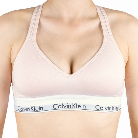 Biustonosz damski Calvin Klein różowy (QF1654E-2NT)