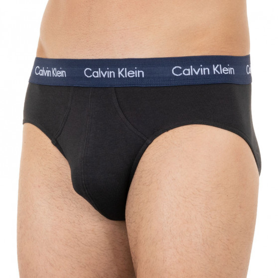 3PACK slipy męskie Calvin Klein czarny (U2661G-KDW)