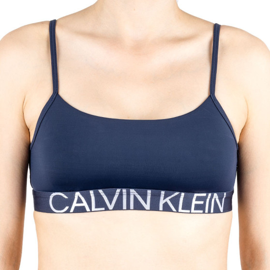 Biustonosz damski Calvin Klein ciemnoniebieski (QF5181E-8SB)
