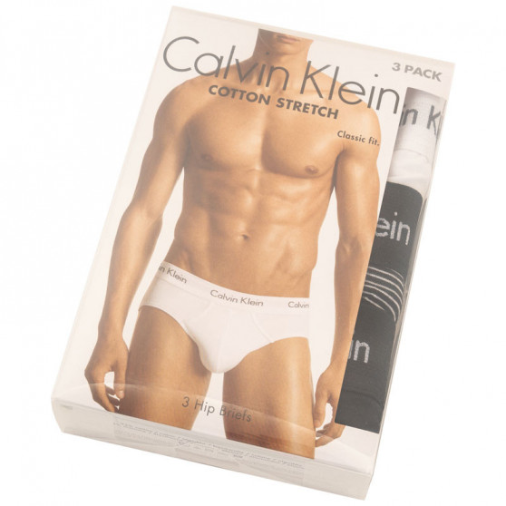 3PACK slipy męskie Calvin Klein wielokolorowe (U2661G-IOT)