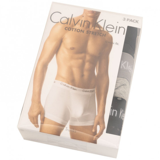 3PACK bokserki męskie Calvin Klein wielokolorowe (U2662G-YKS)