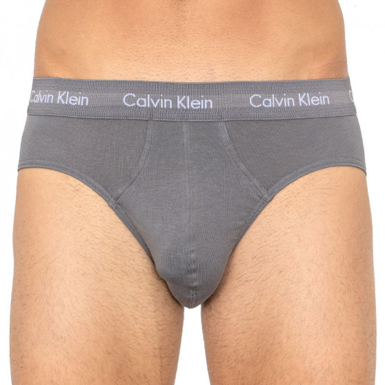 3PACK slipy męskie Calvin Klein wielokolorowe (U2661G-SLZ)