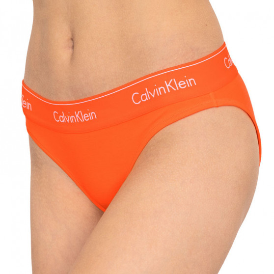 Majtki damskie Calvin Klein pomarańczowe (QF1671E-6TQ)