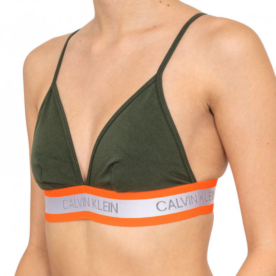 Biustonosz damski Calvin Klein zielony (QF5669E-FDX)