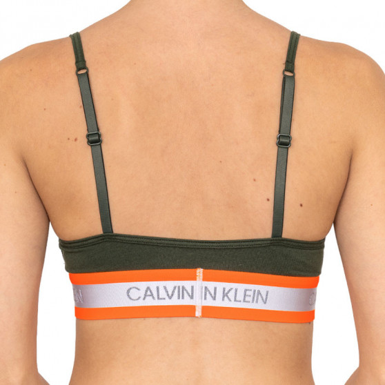 Biustonosz damski Calvin Klein zielony (QF5459E-FDX)