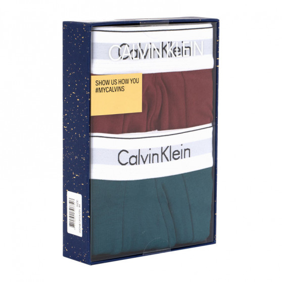 2PACK bokserki męskie Calvin Klein wielokolorowe (NB1393A-FJN)