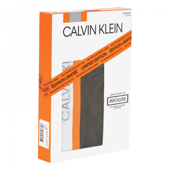 Bokserki męskie Calvin Klein ciemnozielony (NB2125A-FDX)