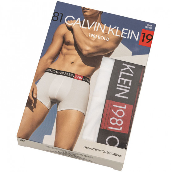 Bokserki męskie Calvin Klein biały (NB2050A-100)
