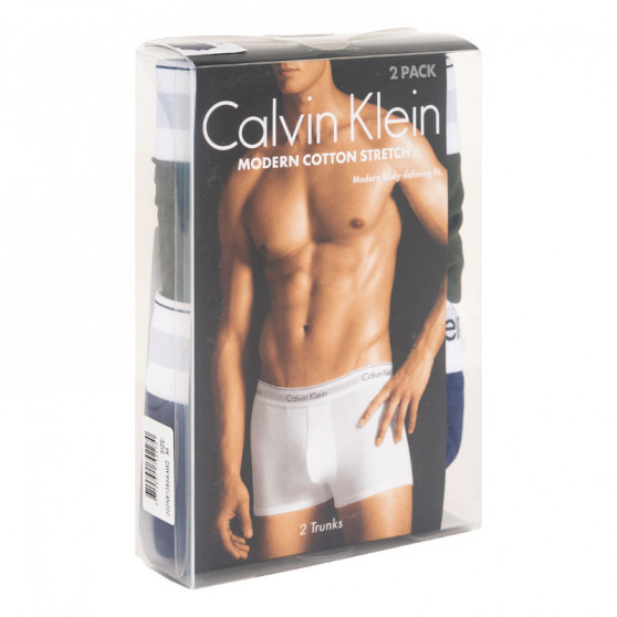 2PACK bokserki męskie Calvin Klein wielokolorowe (NB1086A-MXD)