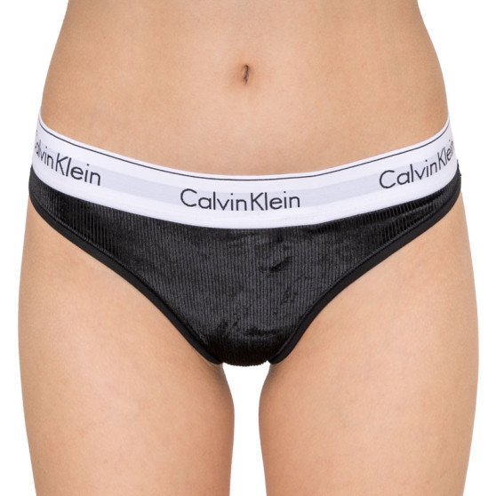 Stringi damskie Calvin Klein czarny (QF5512E-001)