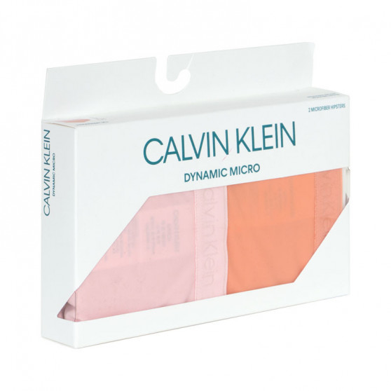 2PACK majtki damskie Calvin Klein wielokolorowe (QD3696E-CDJ)