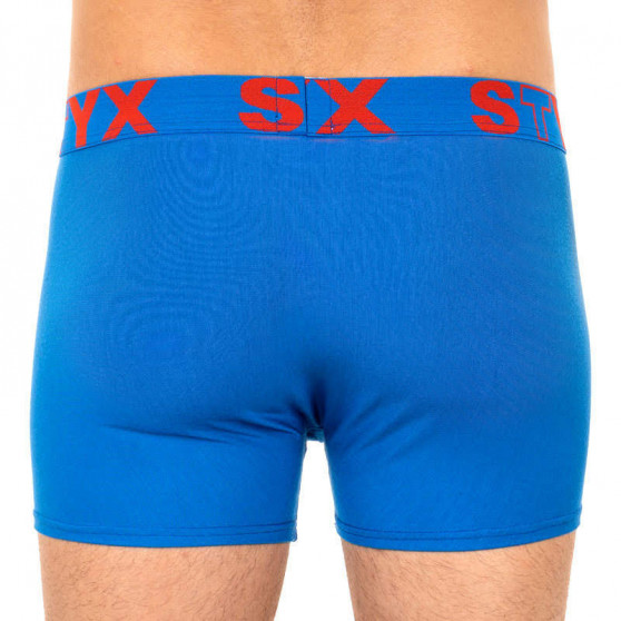 3PACK bokserki męskie Styx sportowe elastyczne niebieskie (G9676869)