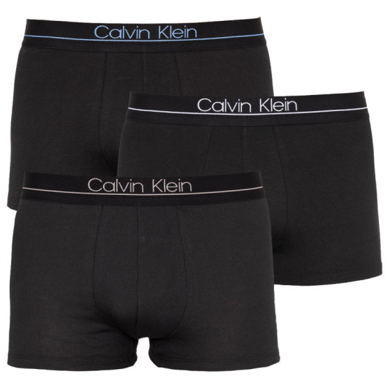 3PACK bokserki męskie Calvin Klein czarny (NB2007A-001)