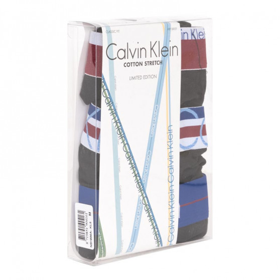 3PACK slipy męskie Calvin Klein czarny (NB1896A-KL5)