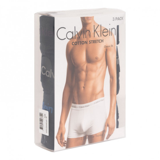 3PACK bokserki męskie Calvin Klein czarny (U2664G-JKV)