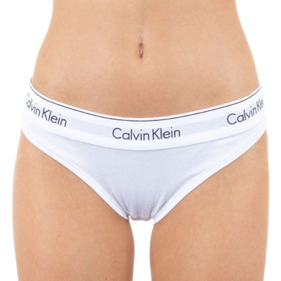 Majtki damskie Calvin Klein oversize białe (QF5118E-100)