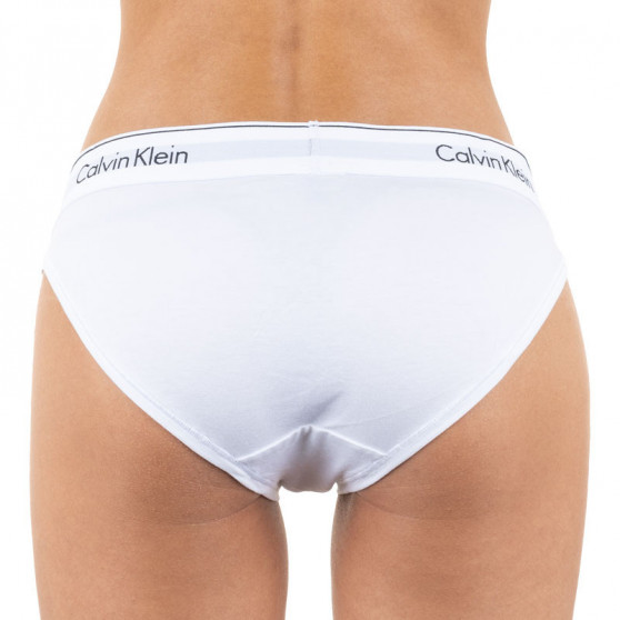 Majtki damskie Calvin Klein ponadwymiarowy białe (QF5118E-100)