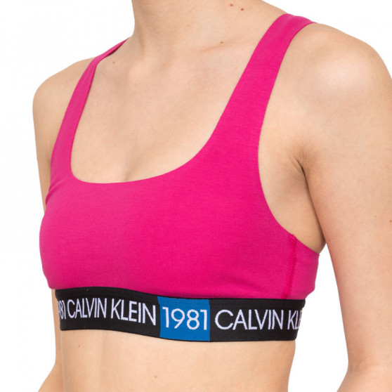 Biustonosz damski Calvin Klein różowy (QF5577E-8ZK)