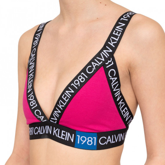 Biustonosz damski Calvin Klein różowy (QF5447E-8ZK)