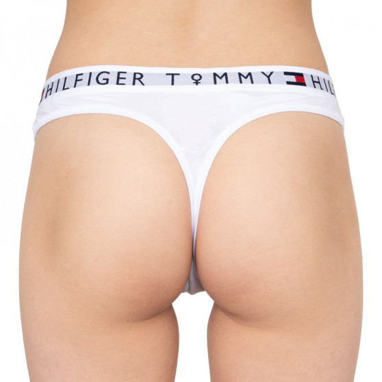 Stringi damskie Tommy Hilfiger biały (UW0UW02220 YCD)