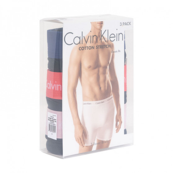 3PACK bokserki męskie Calvin Klein czarny (NB1770A-BUW)