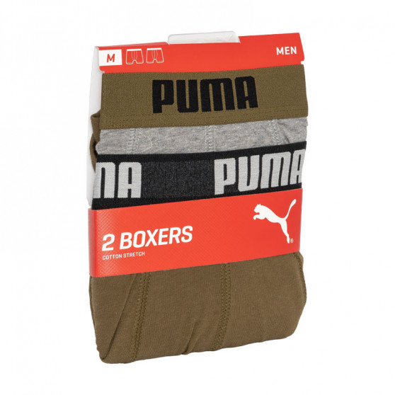 2PACK bokserki męskie Puma wielokolorowe (521015001 003)